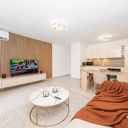 Modern 1 Bedroom Flat 2 Terraces Parking Apartamento *