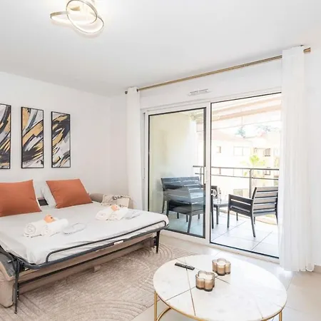 Appartamento Modern 1 Bedroom Flat 2 Terraces Parking Cannes